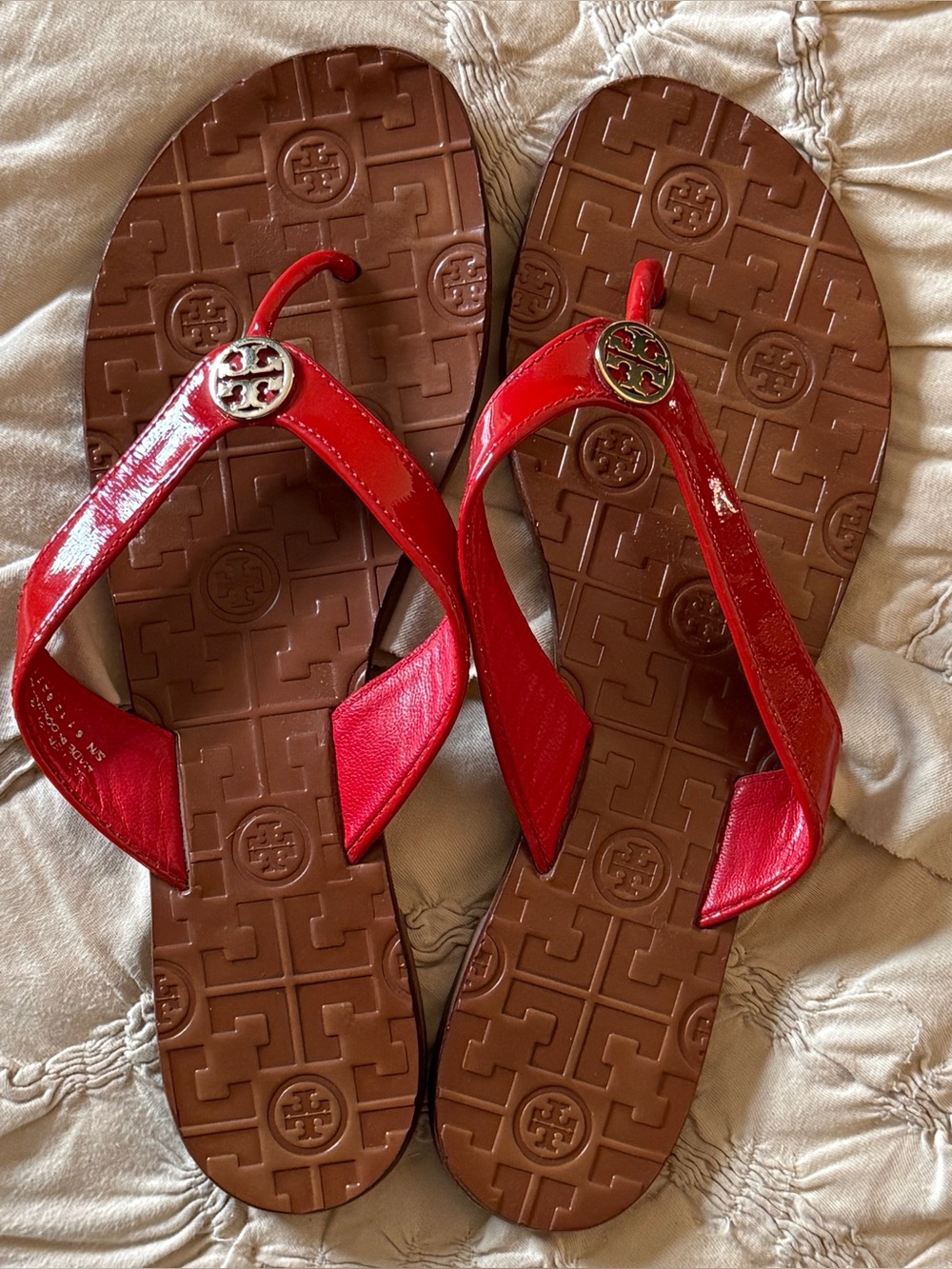 Tory Burch Patent Leather Sandle